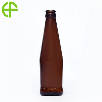 275ml Amber Yangchun Beer Glass Bottle