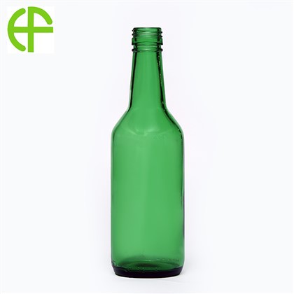 360ml Emerald Green Hi Liquor Glass Bottle