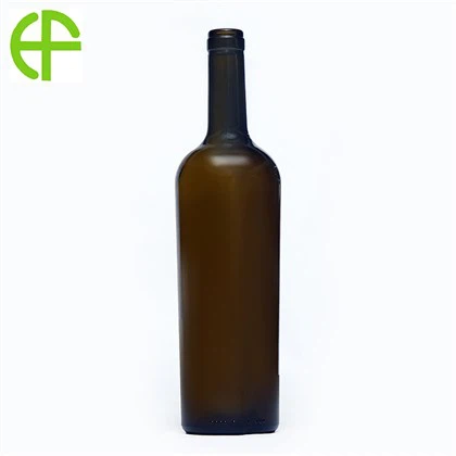 750ml Olive Green King Dry Wine Bottle