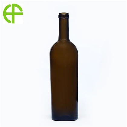 750ml Olive Green Shacheng 992 Wine Bottle